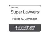 Super Lawyers Phillip C. Lemmons - Logo