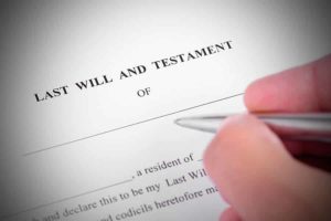 what happens if you die without a will in california