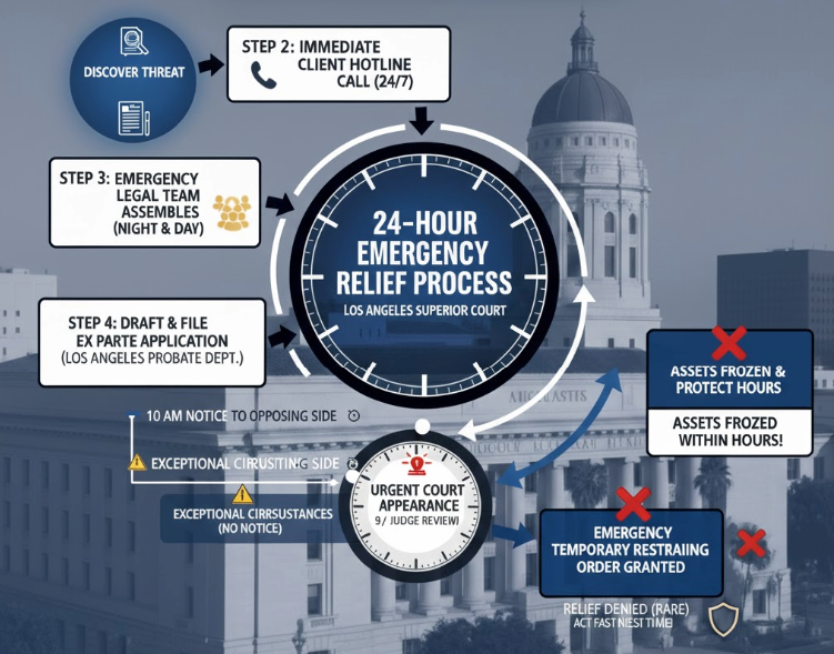 Emergency Ex Parte Process Map