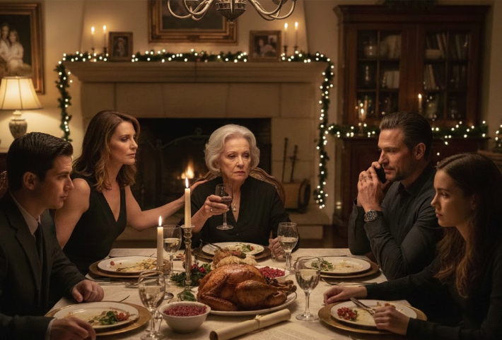 When Grief Meets Greed: Protecting Your Inheritance During the Holidays 1 California family discussing estate planning during holiday dinner gathering